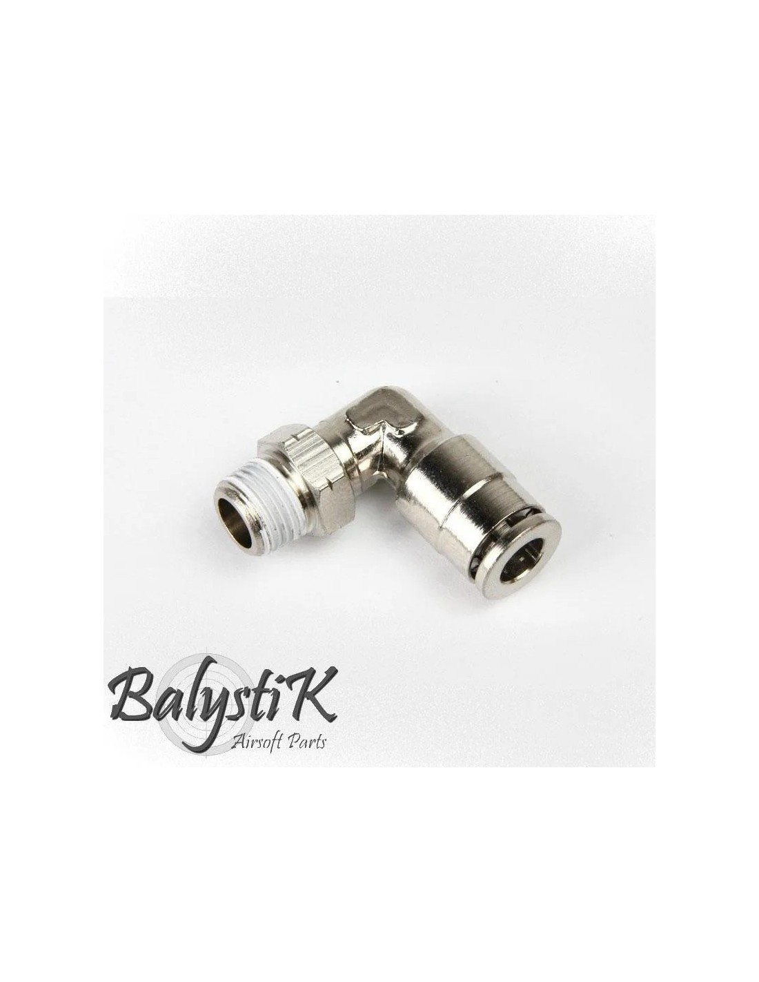 CODO GIRATORIO 360 GRADOS PARA MACROLINEA DE 6 MM CONEXIÓN 1/8 NPT MACHO OD