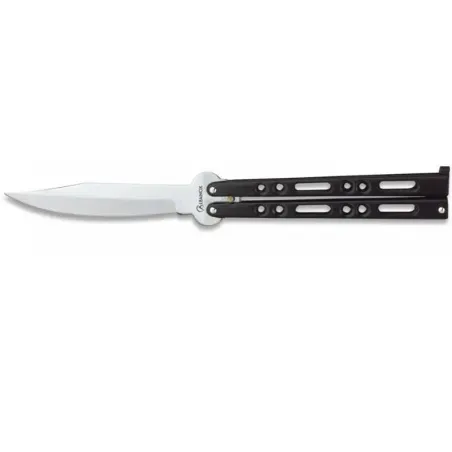 Navaja Mariposa Zamak Negra 10 cm - ALBAINOX - AirSoftYecla.es