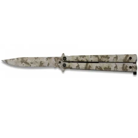 Navaja Mariposa Camo Arido 10cm - Albainox