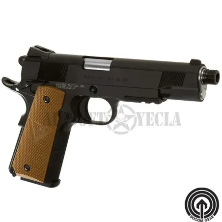 PISTOLA LARRY VICKERS MOH M1911 - FULL METAL GBB - AirSoftYecla.es