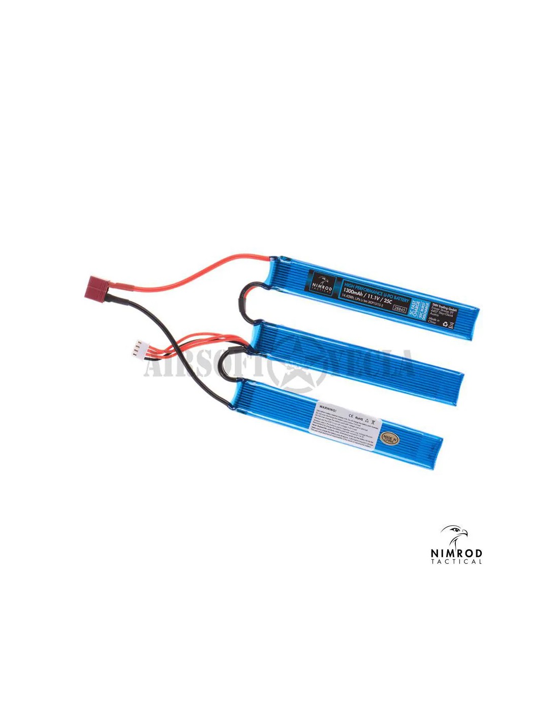 BATERÍA LiPo 11,1V 1300mAh 25C
