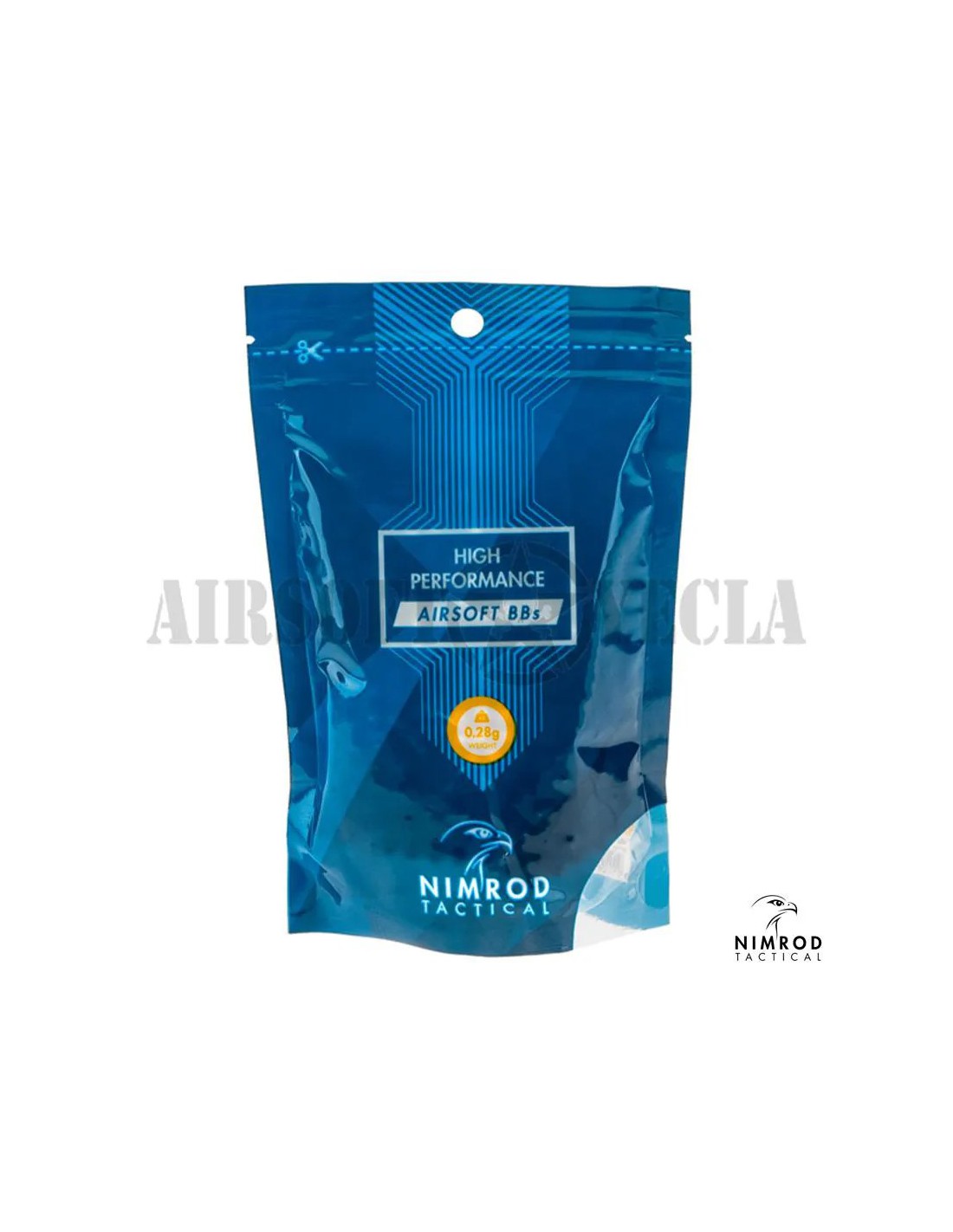 BOLAS 6MM 0,28G 1000 UNIDADES PULIDAS NO BIODEGRADABLES 5,95MM