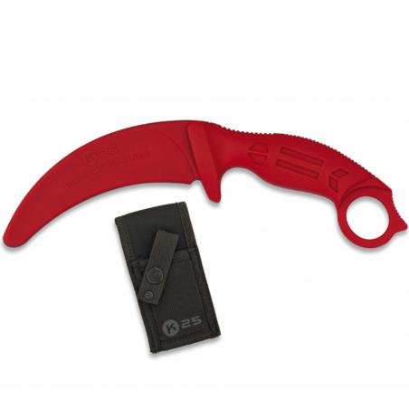 Cuchillo de Entrenamiento K25 Rojo