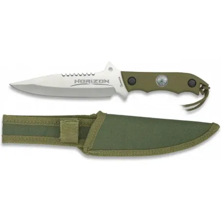 Cuchillo Horizon cachas verdes Hoja 13.2cm