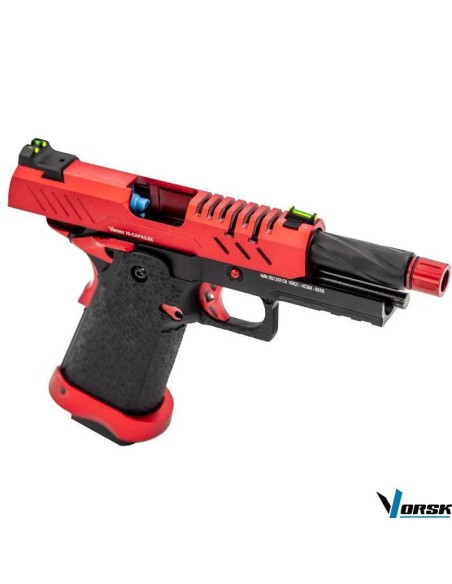 vorsk-gbb-hi-capa-3.8-pro-tan-negro-disparando