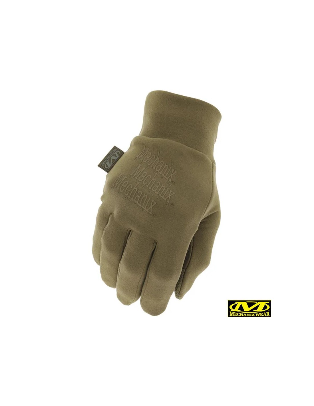 GUANTES TÉRMICOS LIGEROS CAPA BASE MICROFORRO POLAR ELÁSTICO PALMA CON PATRÓN DE AGARRE DE SILICONA Y DEDOS COMPATIBLES CON PANTALLA TÁCTIL