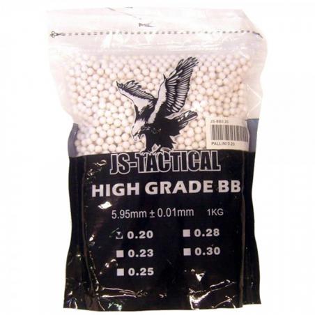 0.20 JS TACTICAL HIGH GRADE BALLS - 5000BBS