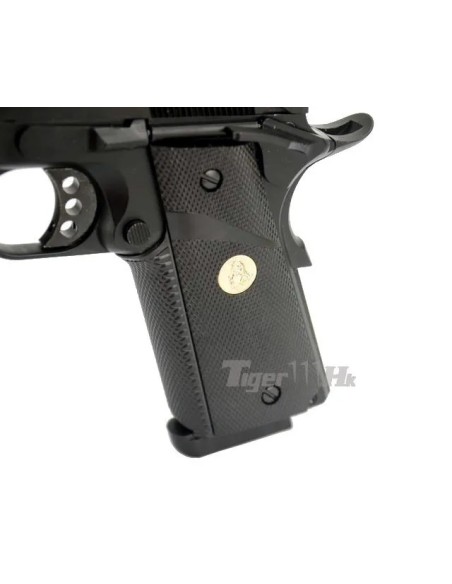 Pistola SY 1911 MEU CO2 VERSION 1911C con llave de co2 y nozzle reforzado