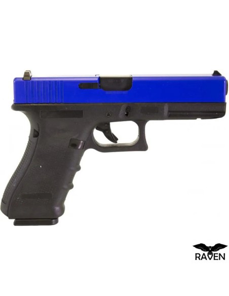 raven-1911-meu-railed-gbb-fullmetal-rosa-plata-detalle-mira