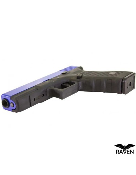 raven-1911-meu-railed-gbb-fullmetal-rosa-plata-mango-ergonomico