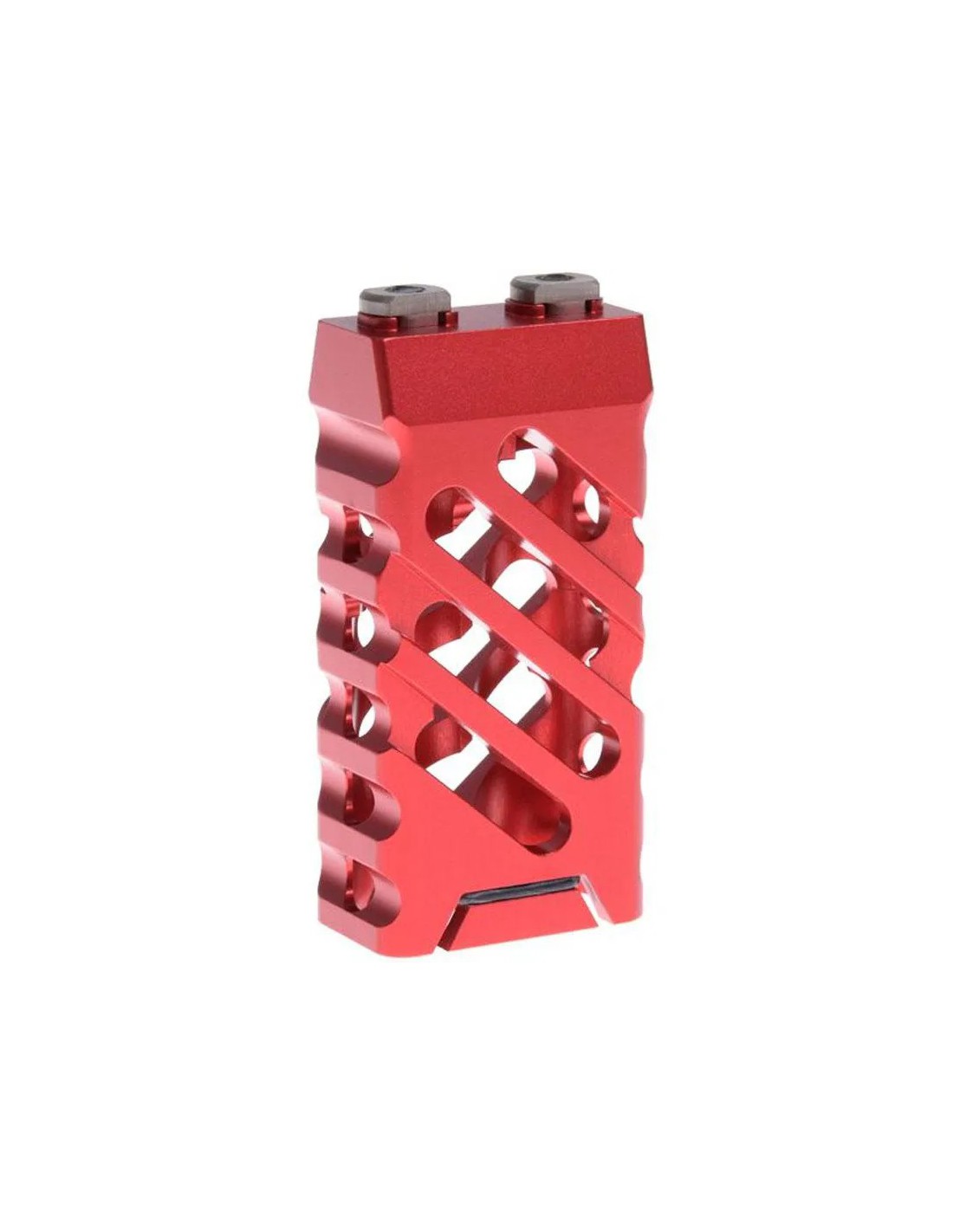 EMPUÑADURA VERTICAL ALUMINIO MLOK ROJO