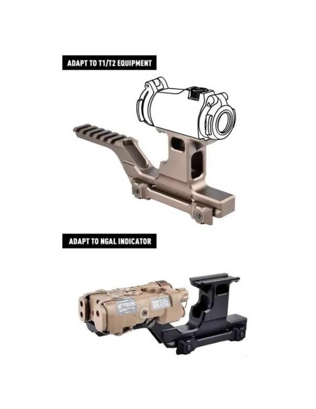 soporte-dual-t1-t2-bk-soporte-negro-instalado-en-rifle