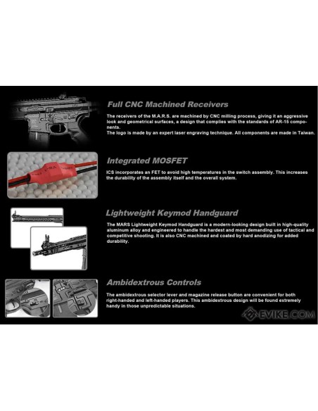 ICS ICS-303 CXP-MARS DMR BLOWBACK EBB BLACK