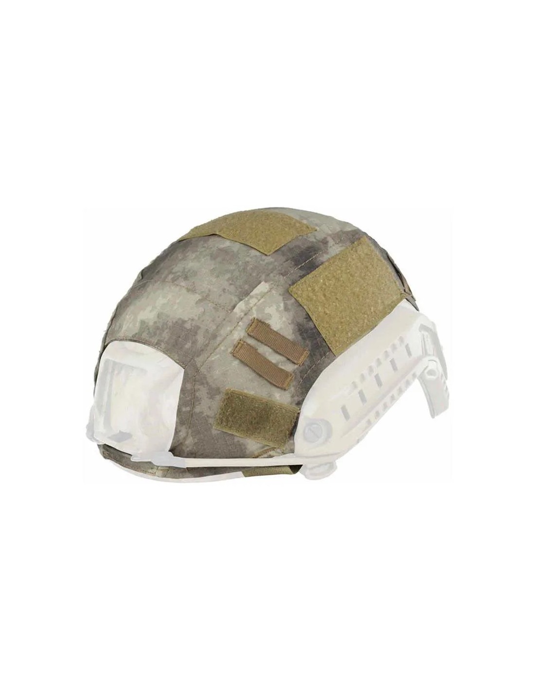Funda protectora para casco con velcro para parches AT