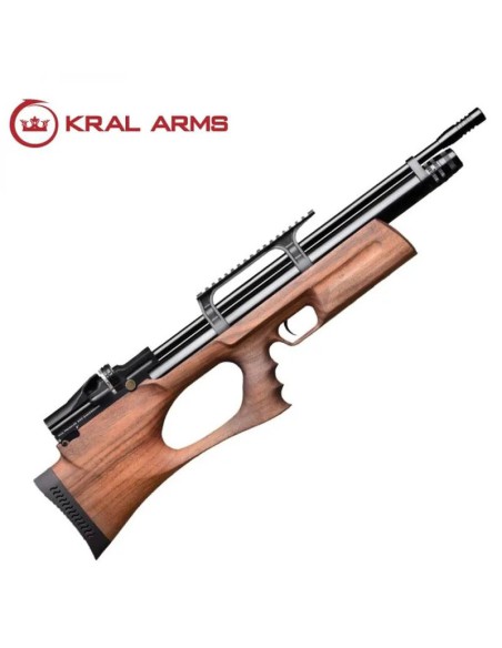 Carabina-PCP-KRAL-Breaker-Marine-5,5mm-Madera-detalle-madera