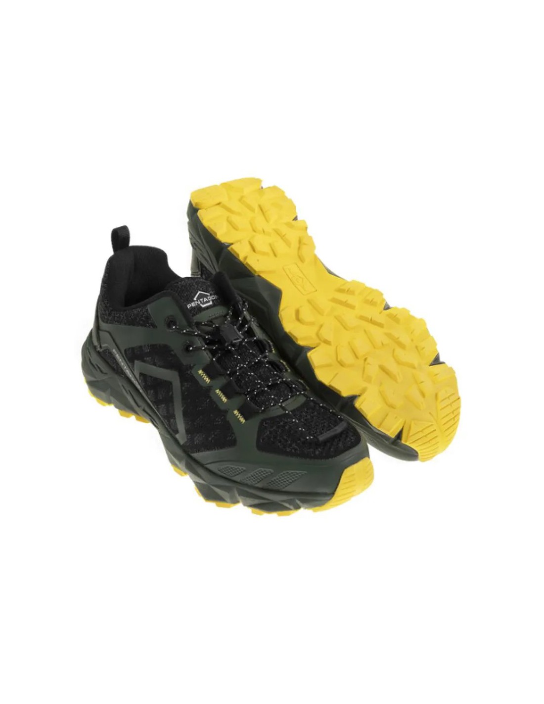 Zapatillas de trekking bajas y livianas con suela antideslizante Esmeralda