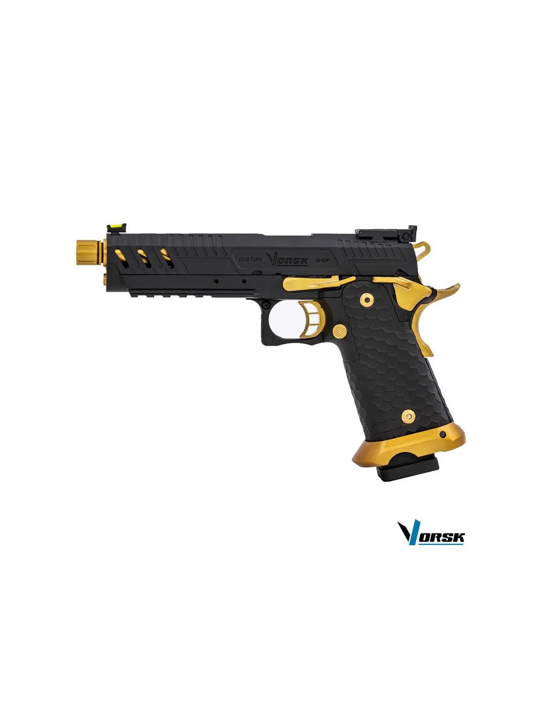 Colt 1911 Vengeance Oro Competición Rojo
