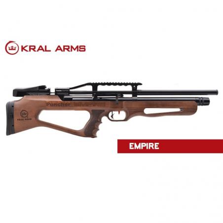 Carabina PCP KRAL 5.5mm Puncher Empire madera - 24 Julios