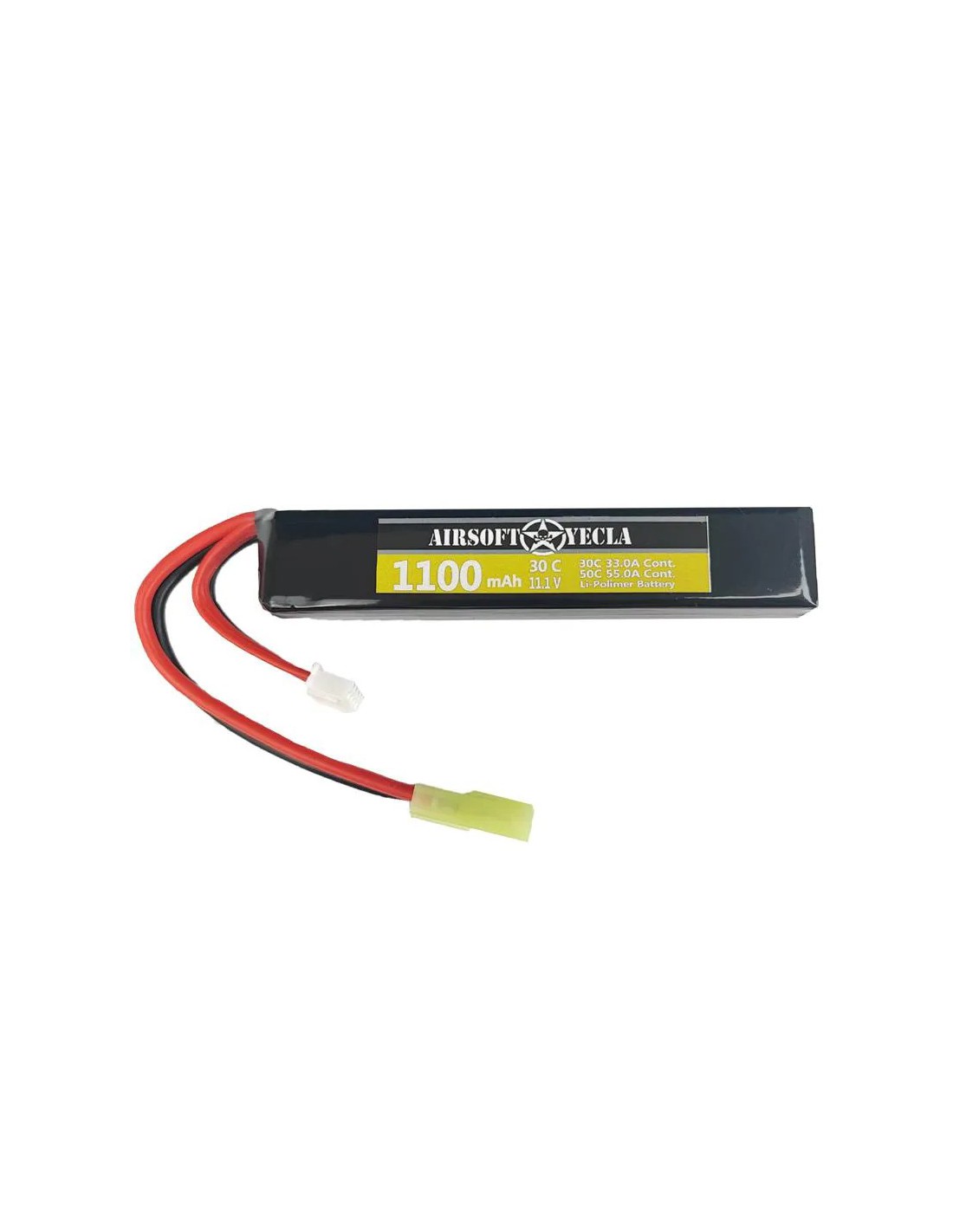 BATERÍA 11,1V Lipo 30C 1100mAh Tubo