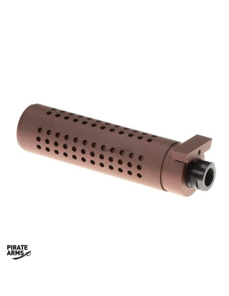 silenciador-kac-qd-145mm-tan-pirate-arms-frontal