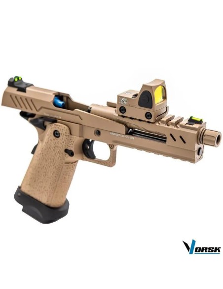 vorskgbb-hi-capa-5.1-split-negro-tan-con-bds-punto-rojo-mango