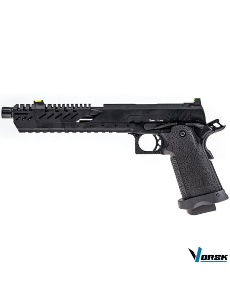 VORSK-GBB-Hi-Capa-TITAN-7-pistola-aire-comprimido-tan-y-negra