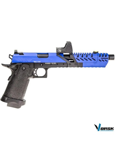 vorsk-gbb-hi-capa-titan-7-negro-azul-con-bds-punto-rojo-muestra-titan