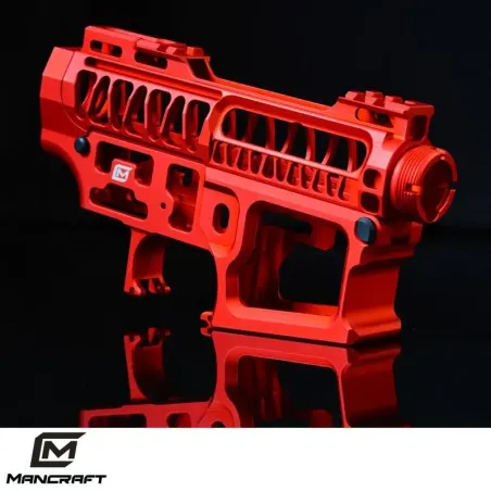 CUERPO CNC MANCRAFT PARA M4 SPEEDSOFT - RED - AirSoftYecla.es