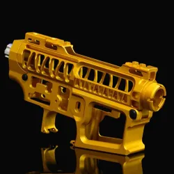 CUERPO CNC MANCRAFT PARA M4 SPEEDSOFT - DORADO - AirSoftYecla.es