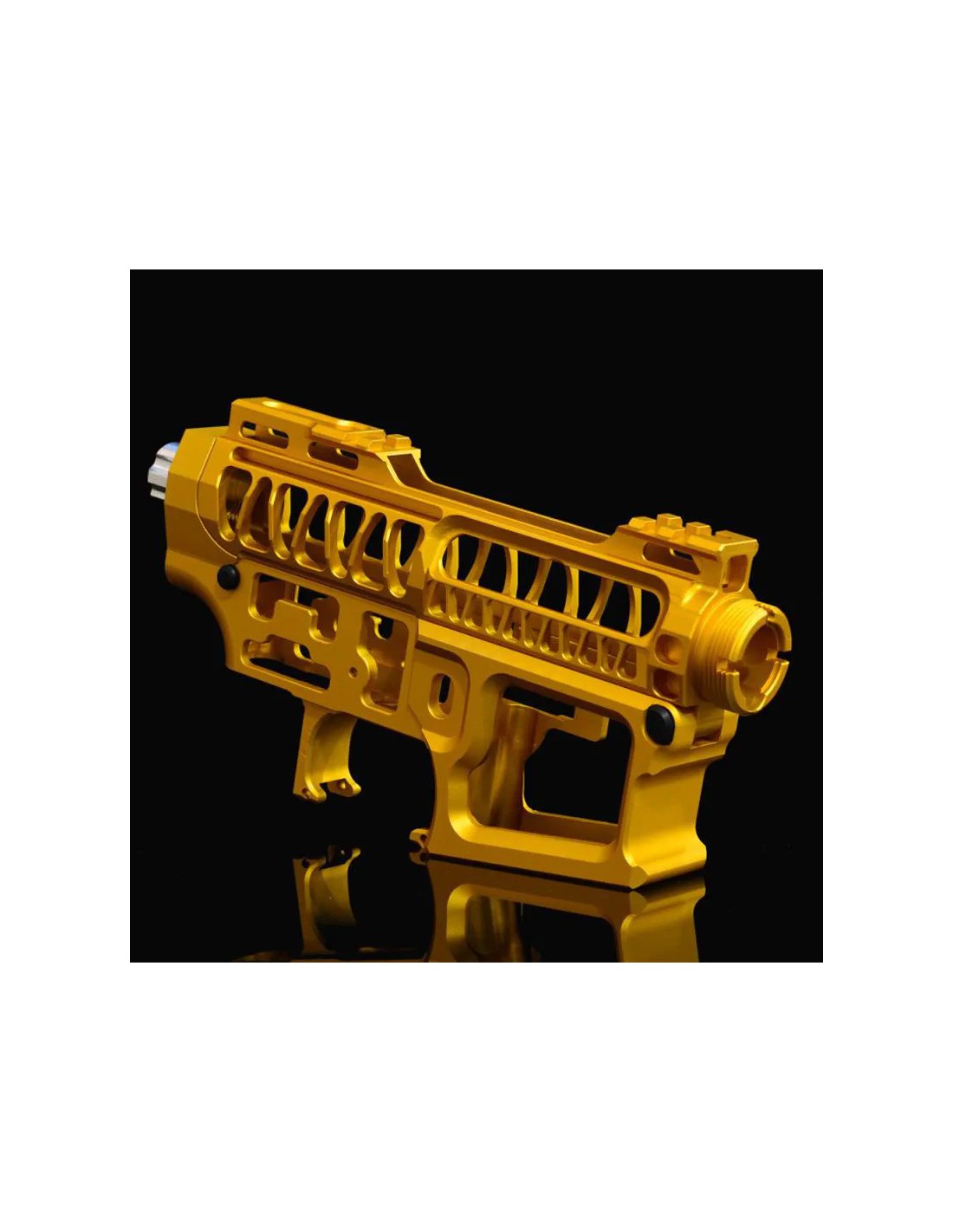 CUERPO CNC V2 M4 Speedsoft Aleación 7075 T6 Guardamonte Reemplazable Desmontable Receptores y Pasadores Incluidos