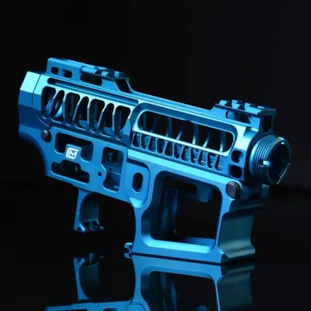 CUERPO CNC MANCRAFT PARA M4 SPEEDSOFT - AZUL - AirSoftYecla.es