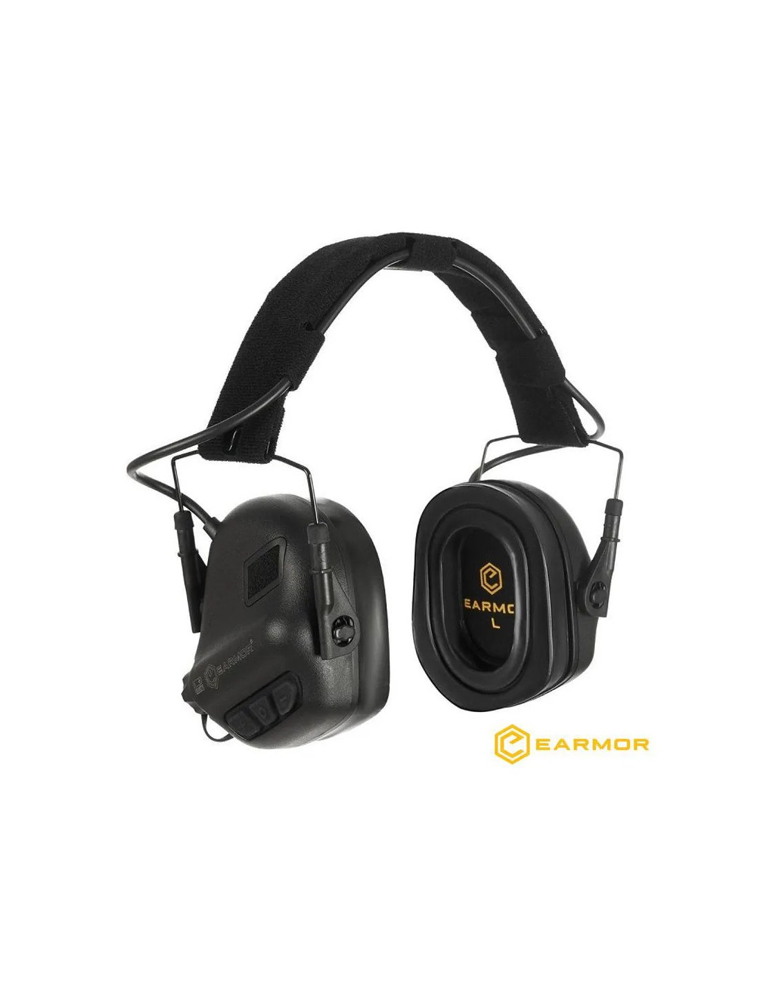 PROTECTOR AUDITIVO ELECTRÓNICO PARA TIRO DEPORTIVO CON AMPLIFICACIÓN DE SONIDOS DE BAJO NIVEL