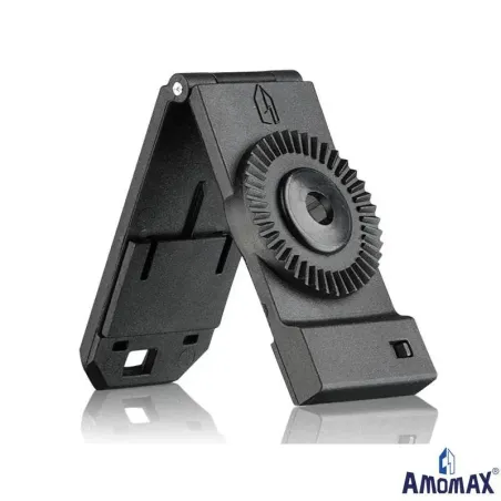 ADAPTADOR CLICK MOLLE NEGRO AMOMAX - AirsoftYecla.es