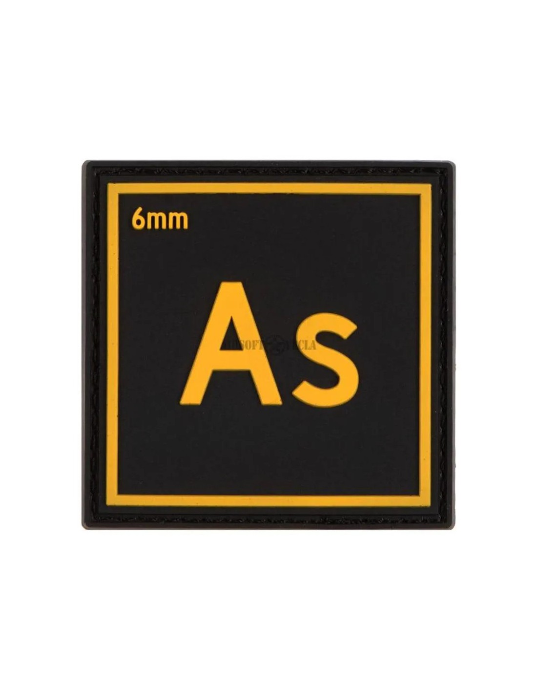 Parche de goma con logotipo Airsoftology 50x50 mm