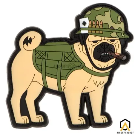 PARCHE DE GOMA NAM PUG TACTIPUG - AirsoftYecla.es