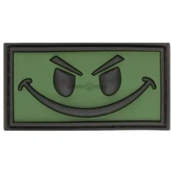 PARCHE DE GOMA EVIL SMILE VERDE - AirSoftYecla.es