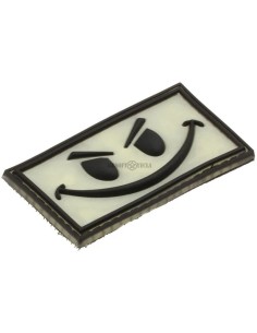 parche-fluorescente-evil-smile-cara-vista-lateral 2