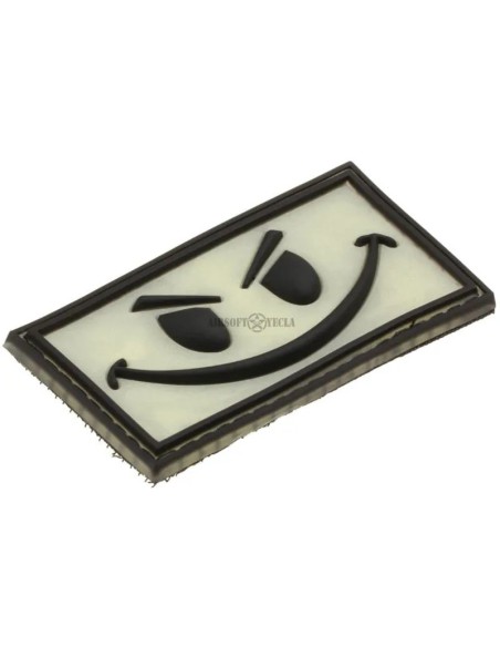 parche-evil-smile-fluorescente-uso-en-ropa