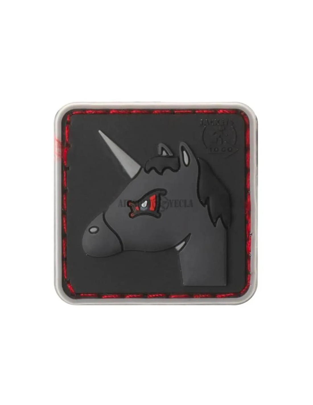 Parche de goma Angry Unicorn