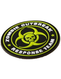 parche-goma-zombie-outbreak-negro-vista-lateral 2