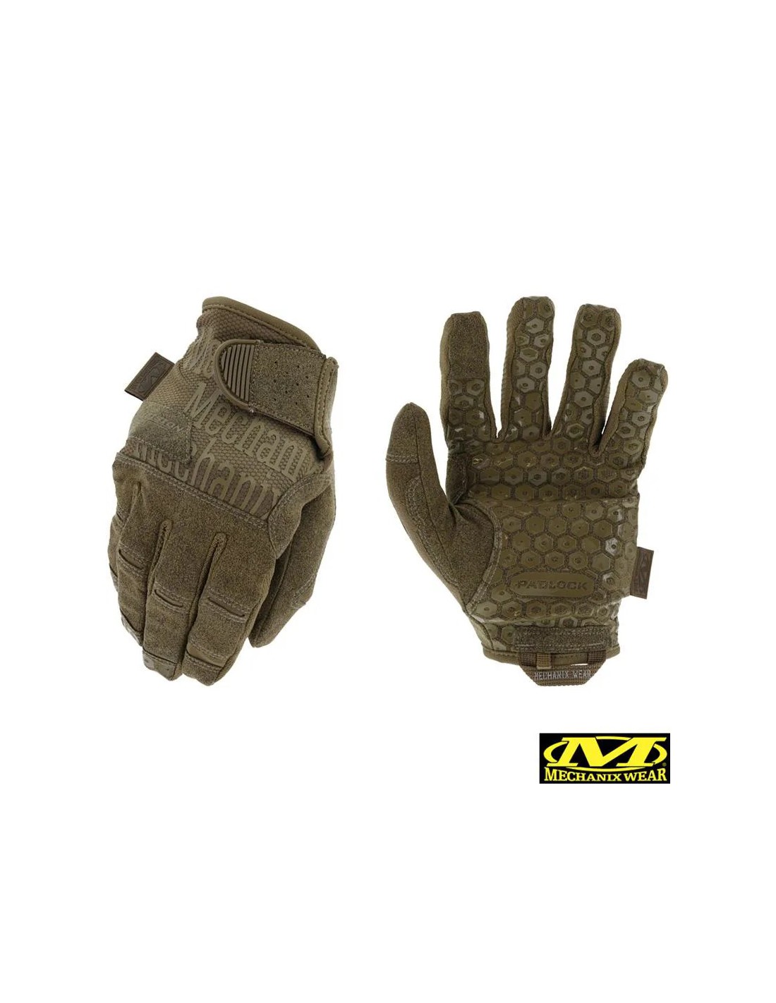 Guantes de precisión y alta destreza con palma antideslizante de silicona Coyote