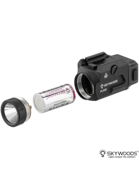 luz-tactica-skywoods-rafale-con-packaging