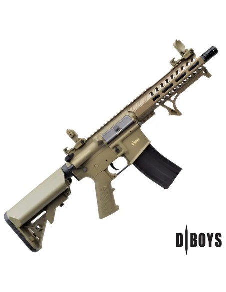 dboys-m4-polimero-8-pulgadas-tan-vista-frontal