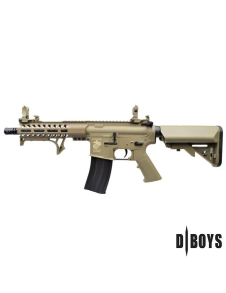 dboys-m4-polimero-8-pulgadas-tan-vista-frontal
