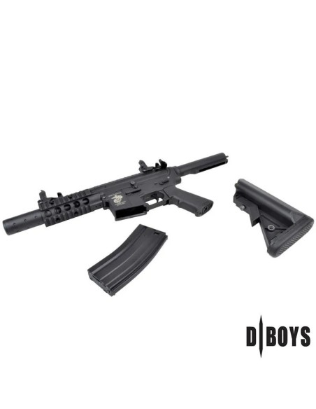 dboys-m4-polimero-8-pulgadas-tan-vista-lateral