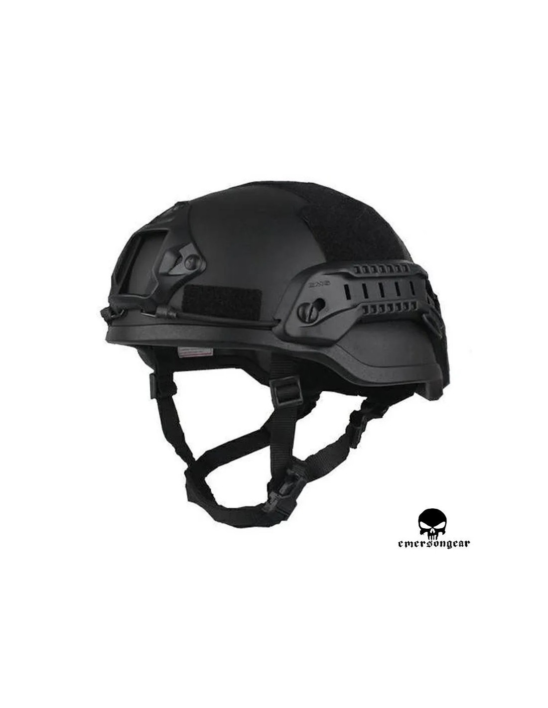 CASCO ACH MICH 2002 CON MONTURA FRONTAL PARA VISOR NOCTURNO RIELES LATERALES VELCRO AJUSTABLE