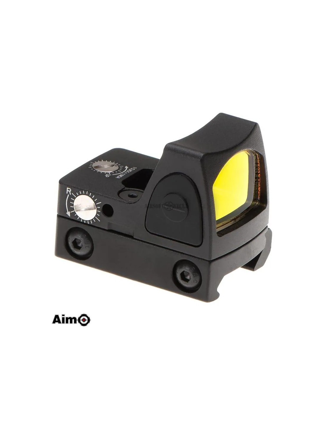 MIRA PUNTO ROJO RMR AJUSTABLE MICRO ALUMINIO COMPATIBLE PICATINNY Rojo