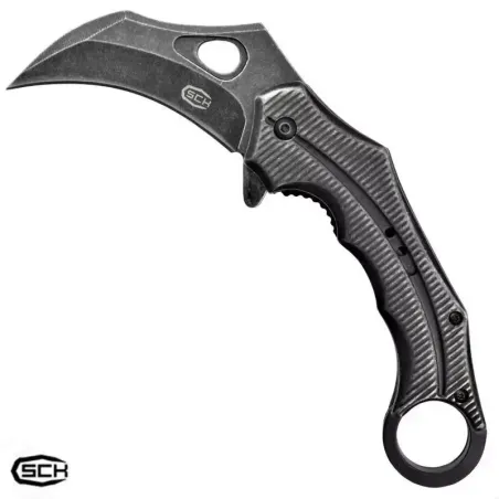 NAVAJA PLEGABLE KARAMBIT - SCH - AirSoftYecla.es