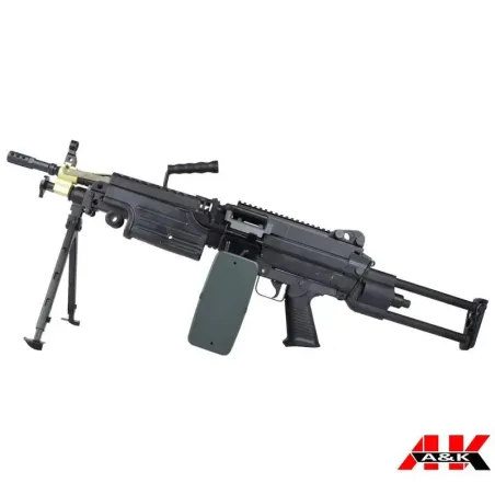 RIFLE ELÉCTRICO A&K M249 VERSIÓN METÁLICA - AirSoftYecla.es