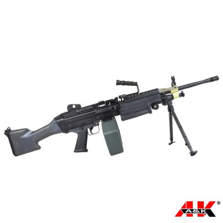 RIFLE ELÉCTRICO A&K M249-MK2 VERSIÓN METALICA